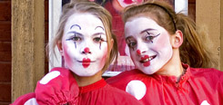 Cirkus för barn på Skansen