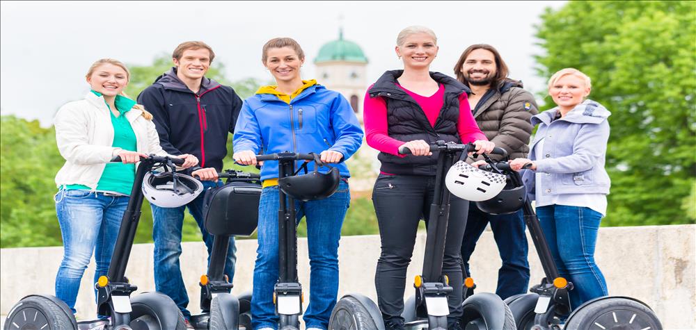 Segway på teknikbana i Stockholm (från 10 pers)