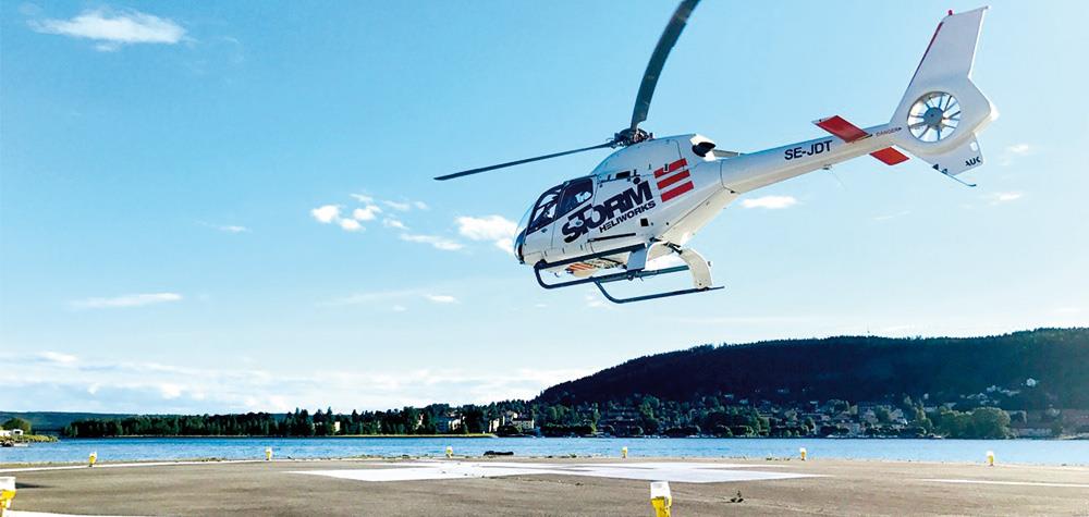 Helikoptertur för två över Göteborg