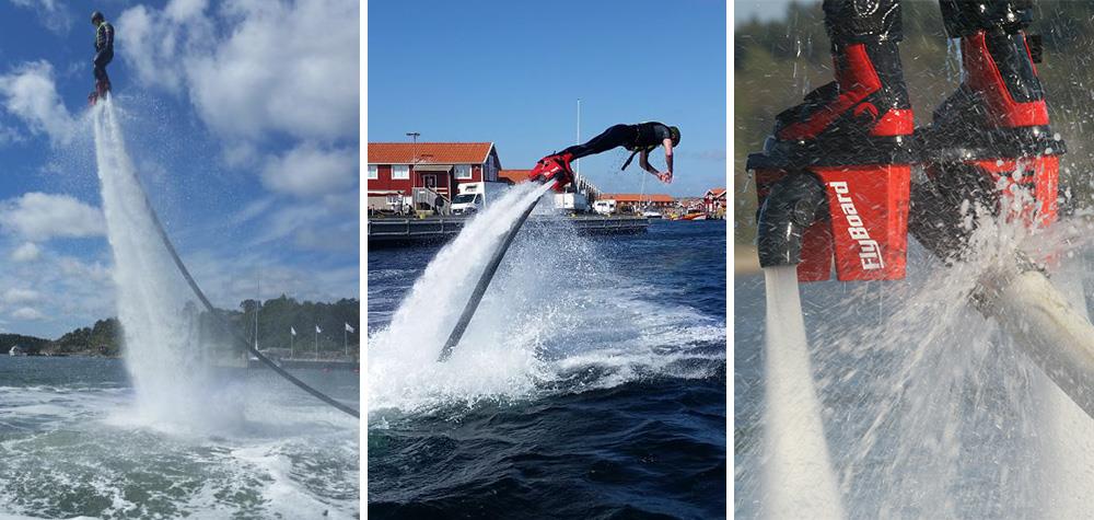 Flyboard för två utanför Göteborg 